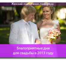 Zile pentru nunti in faste 2013