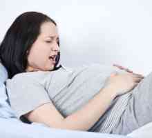 Durere în intestine în timpul sarcinii - fie că este periculos?