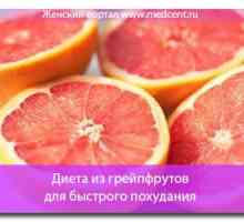 Grapefruit Dieta pentru pierderea în greutate rapid