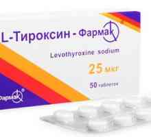 L-tiroxină - instrucțiuni de aplicare