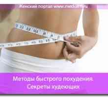Metode rapide pentru pierderea in greutate. secrete de slăbire