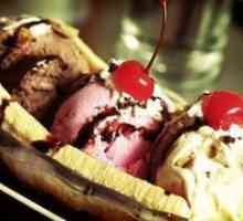 Înghețată desert - plăcere la rece