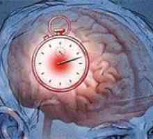 Consecințele accident vascular cerebral creierului