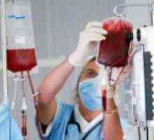 Transfuzii de sânge sub hemoglobină redusă