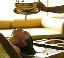 Procedura de masaj Shirodhara