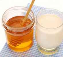 Rețete miere și lapte cu angină