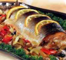 Pește în cuptor: retete dietetice