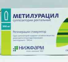 Lumanari methyluracyl pentru tratarea afecțiunilor ginecologice și hemoroizi