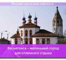 Vesegonsk - un oraș mic pentru călătorii