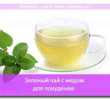 Ceaiul verde cu miere pentru pierderea în greutate