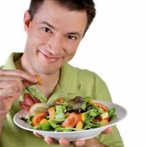 Dieta pentru colesterol ridicat la bărbați (à la carte)