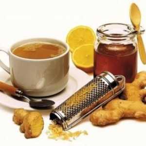 Ginger cu lamaie si miere - organismul este sănătos și în pace!