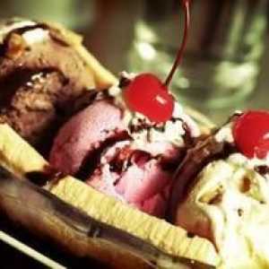 Înghețată desert - plăcere la rece