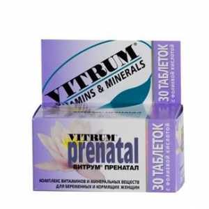 Gama necesară de sănătate - vitamine pentru gravide Vitrum prenatal