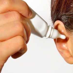Reguli de instilație picături pentru urechi