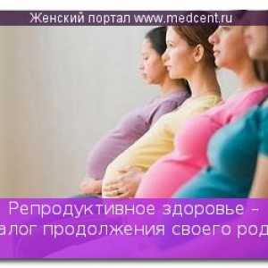 Sănătatea reproducerii - cheia procreare