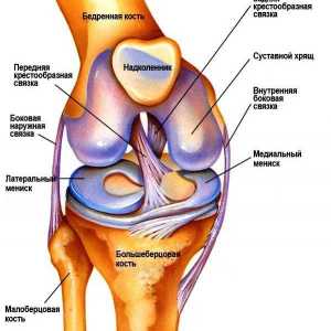 Acumularea de lichid în articulația genunchiului