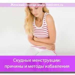 Menstrelor scanty: Cauze și metode de eliminare