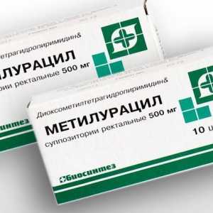 Lumanari „Methyluracilum“ pentru hemoroizi