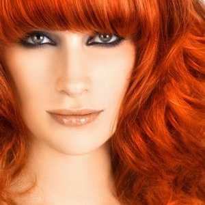 Toate nuanțele de culoarea părului roșu - colorat și îngrijire